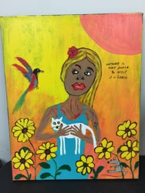 Modern Folk Art Painting