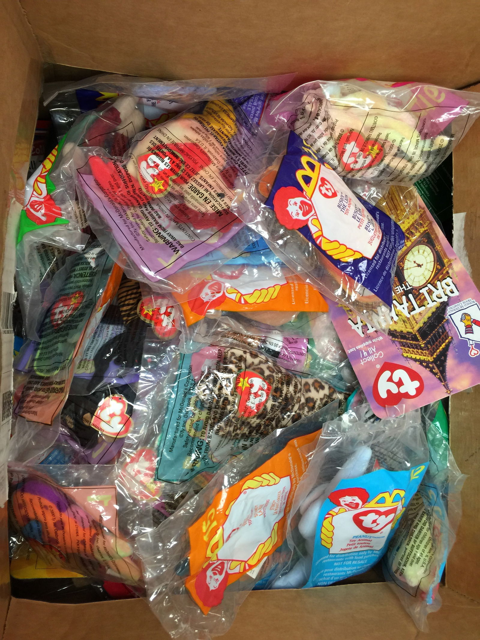 Beanie Babies: All in original packaging