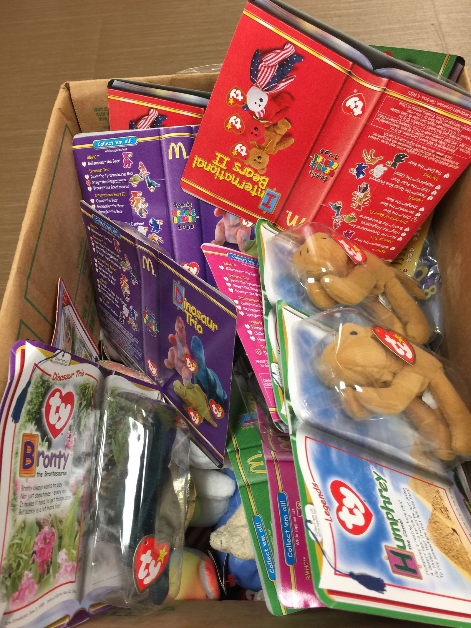 Beanie Babies: All in original packaging