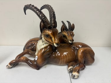 MCM Italian Gazelle Sculpture