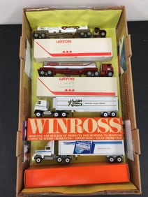 (4) Winross Trucks