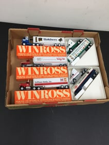(5) Winross Trucks