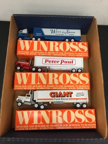 (3) Winross Trucks