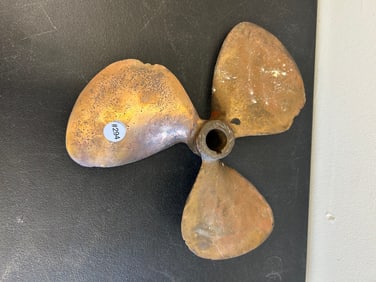 Vintage Brass Propellor