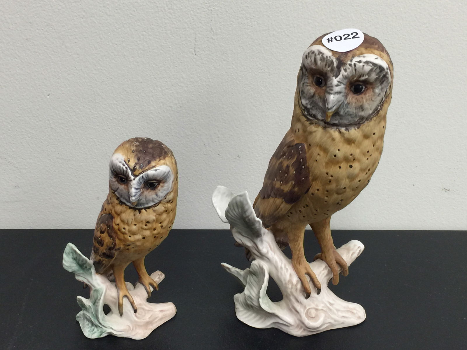 2 Goebel Owls: Largest 9"