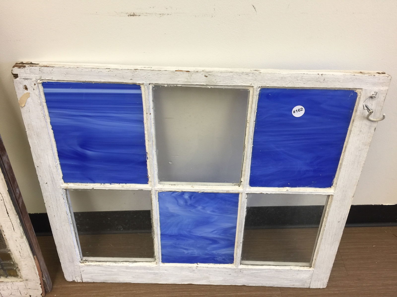 Stained Glass Window: 29" x 25".