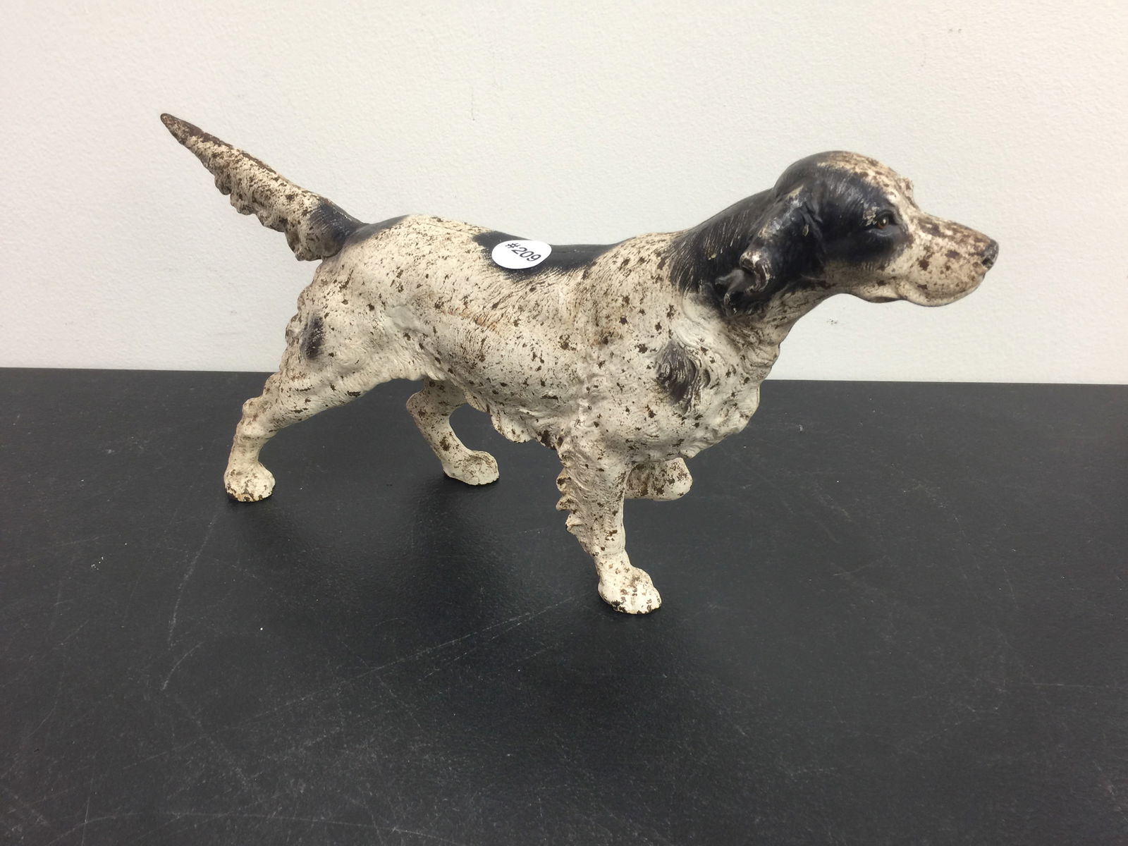 Cast Iron Door Stop: 14" L