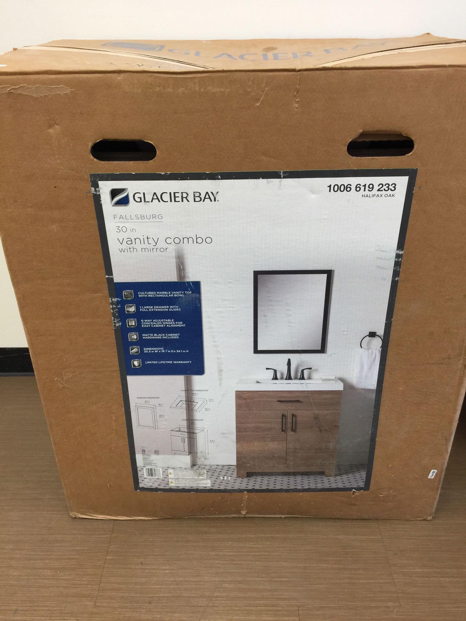 Glacier Bay Fallsburg Vanity (1 of 2)