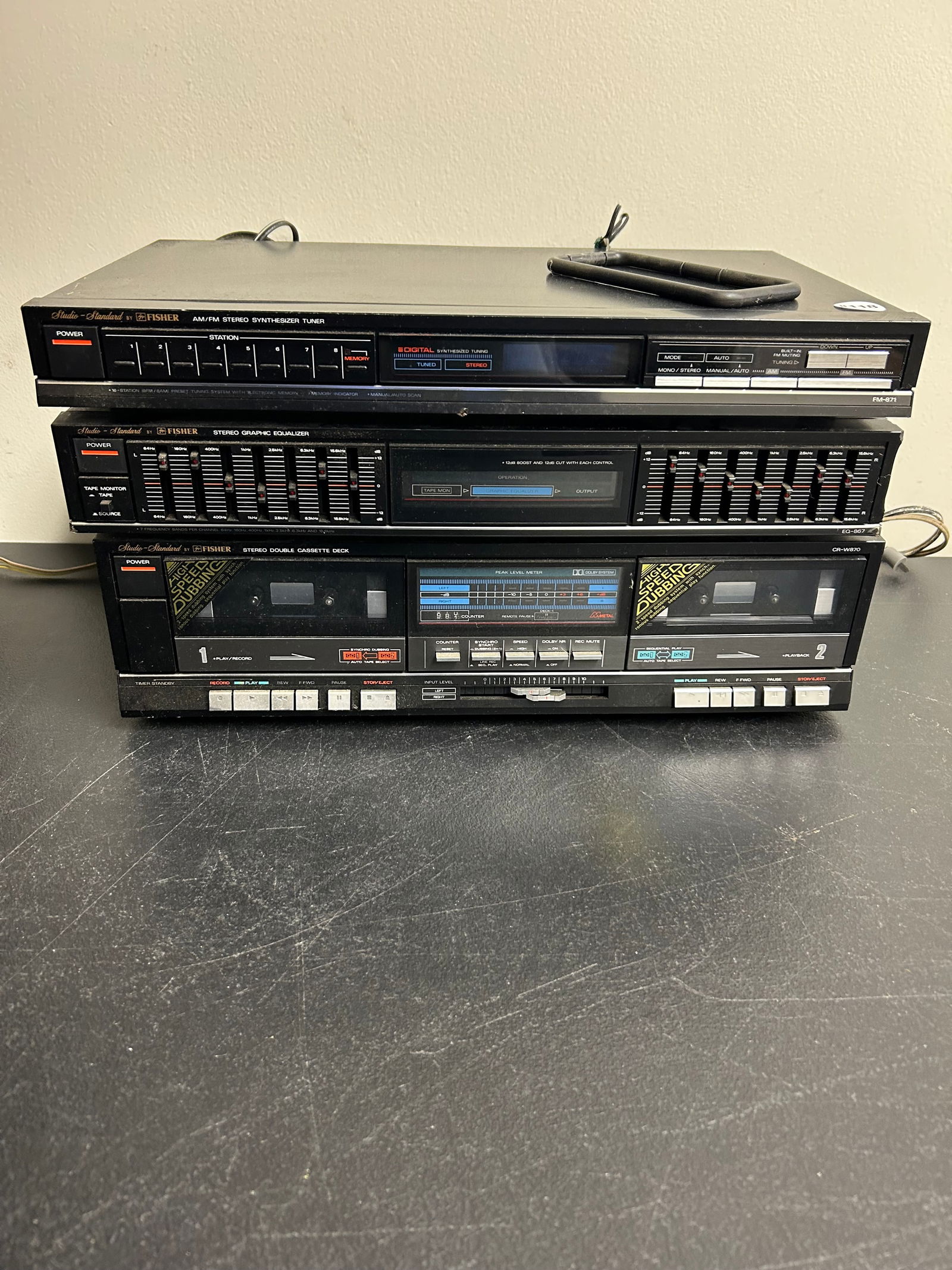 Vintage Fisher Stereo Components (1 of 8)