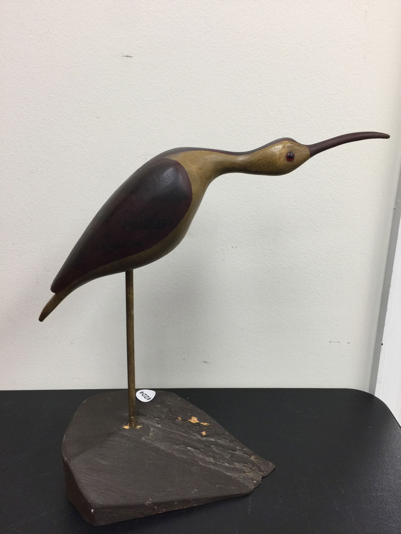 Hand Carved Shore Bird (1 of 5)