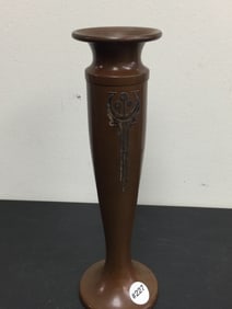 Sterling on Bronze Vase
