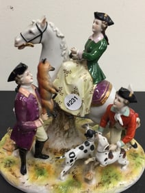 Dresden Porcelain Grouping