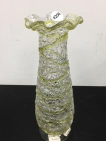 Czech Art Glass Vase