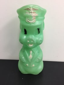Vintage Green Blow Mold