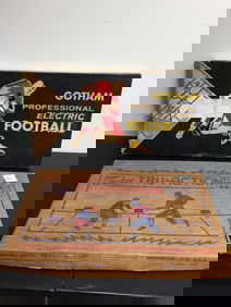 2 Vintage Electric Footbal Games