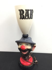 Vintage Clown Bar Lamp