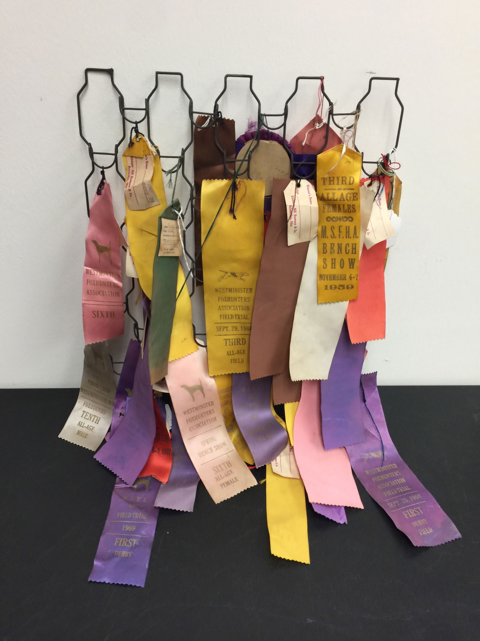 Vintage Wesminster Dog Show Ribbons (1 of 8)