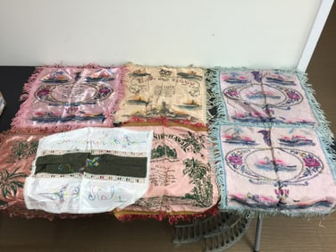 Group of Vintage Pillow Covers