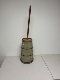 Painted Butter Churn