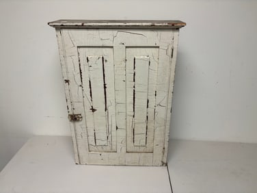 Painted One Door Cabinet