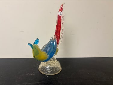 Murano Hand Blown Rooster