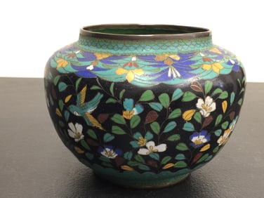 Antique Cloisonne Jar