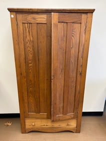 Antique Oak Cupboard
