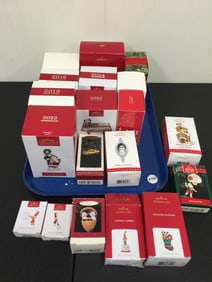 Grouping of Hallmark Ornaments