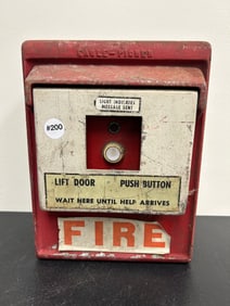 Eagle Picher Fire Alarm Call Box