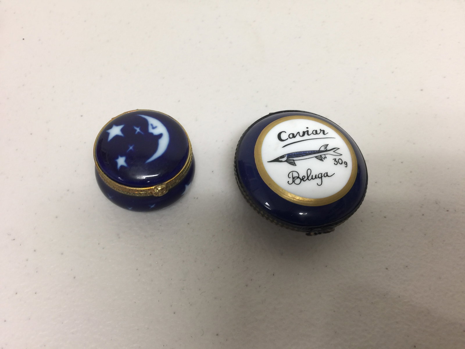 (2) Limoges Peint Main Trinket Boxes (1 of 3)