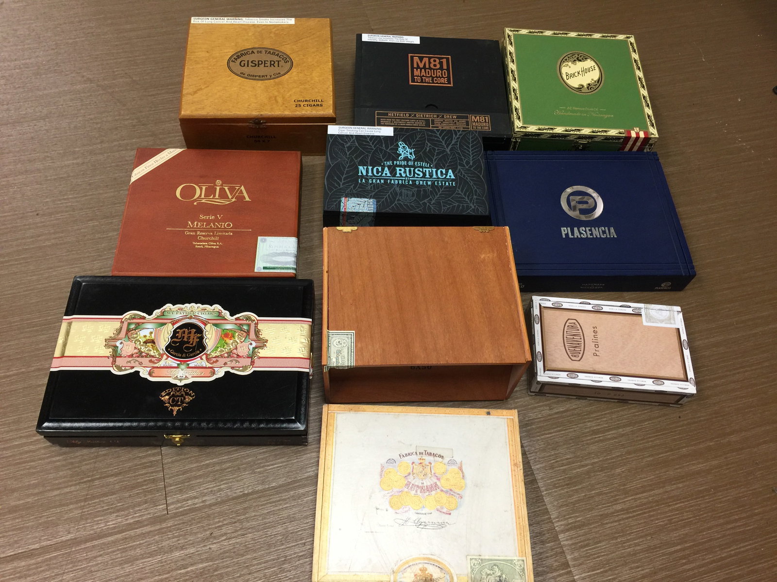Assorted Cigar Boxes (1 of 4)