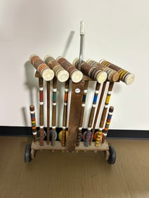 Vintage Croquet Set