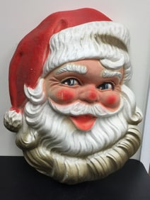 Vintage Santa Plaque