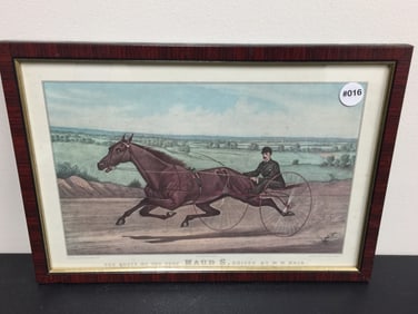 Currier & Ives Print