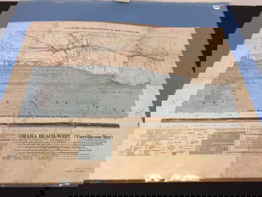 Top Secret "Bigot" D-Day Map