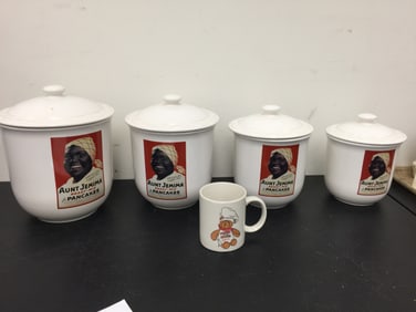 Aunt Jemima Canister Set