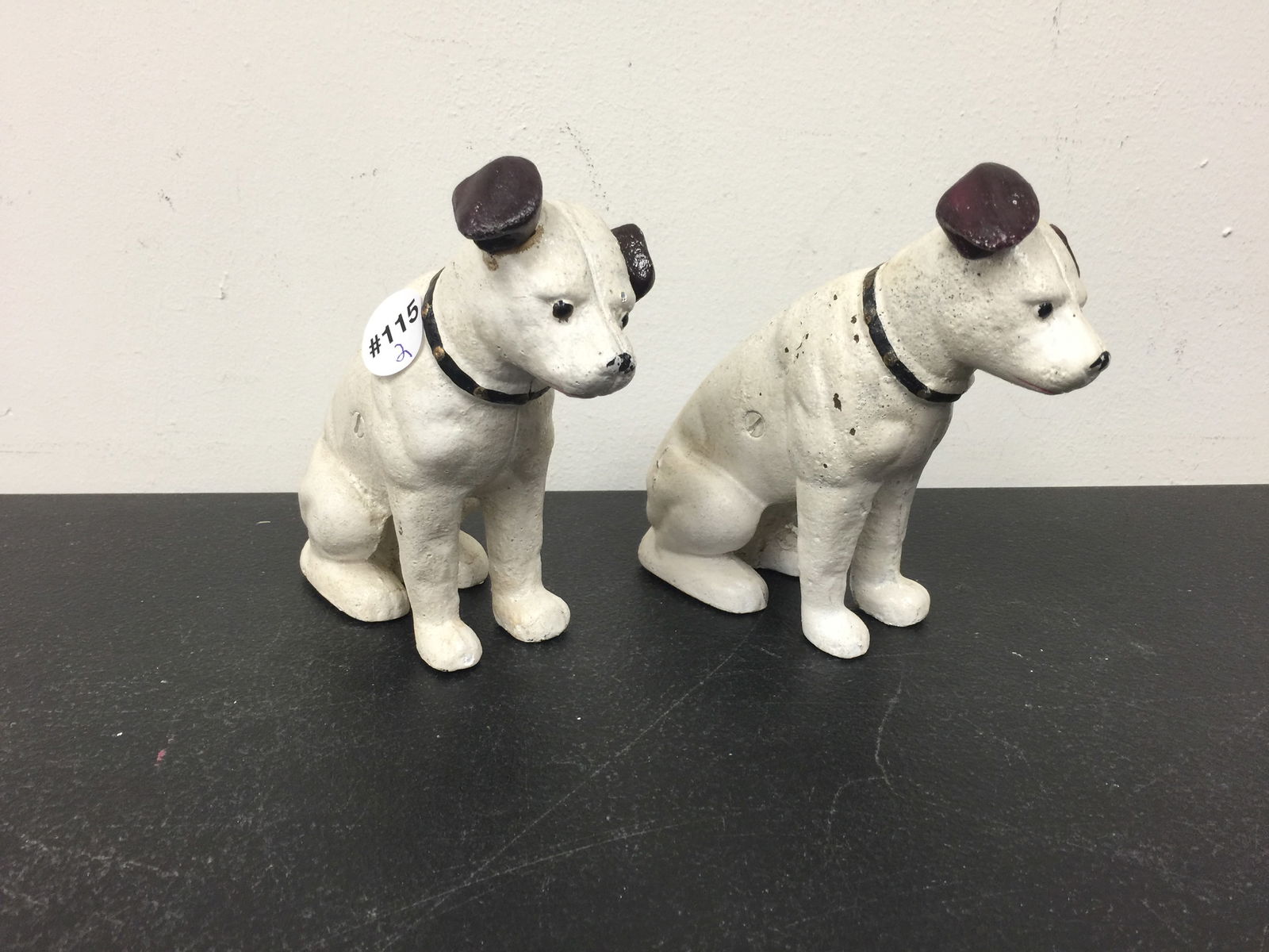 2 RCA Nipper Dog Iron Banks (1 of 3)