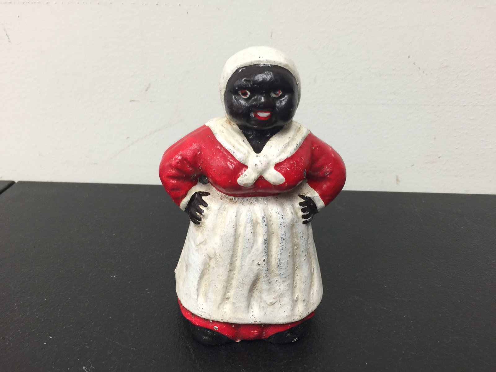 Aunt Jemima Cast Iron Bank: 5.5" H