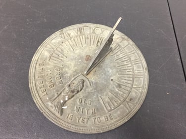 Bronze Sundial