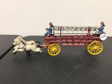 Cast Iron Fire Wagon