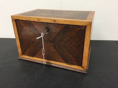 Antique Inlay Desk Organizer
