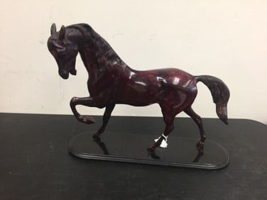 Art Deco Style Horse Bronze