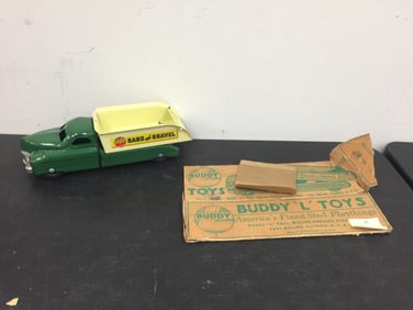 Original Buddy L Sand & Gravel Truck