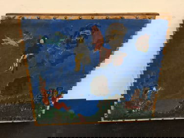 Signed Painting on Board