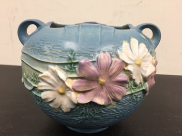 Roseville Cosmos Vase