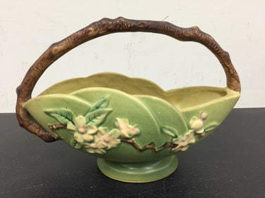 Roseville Apple Blossom Basket