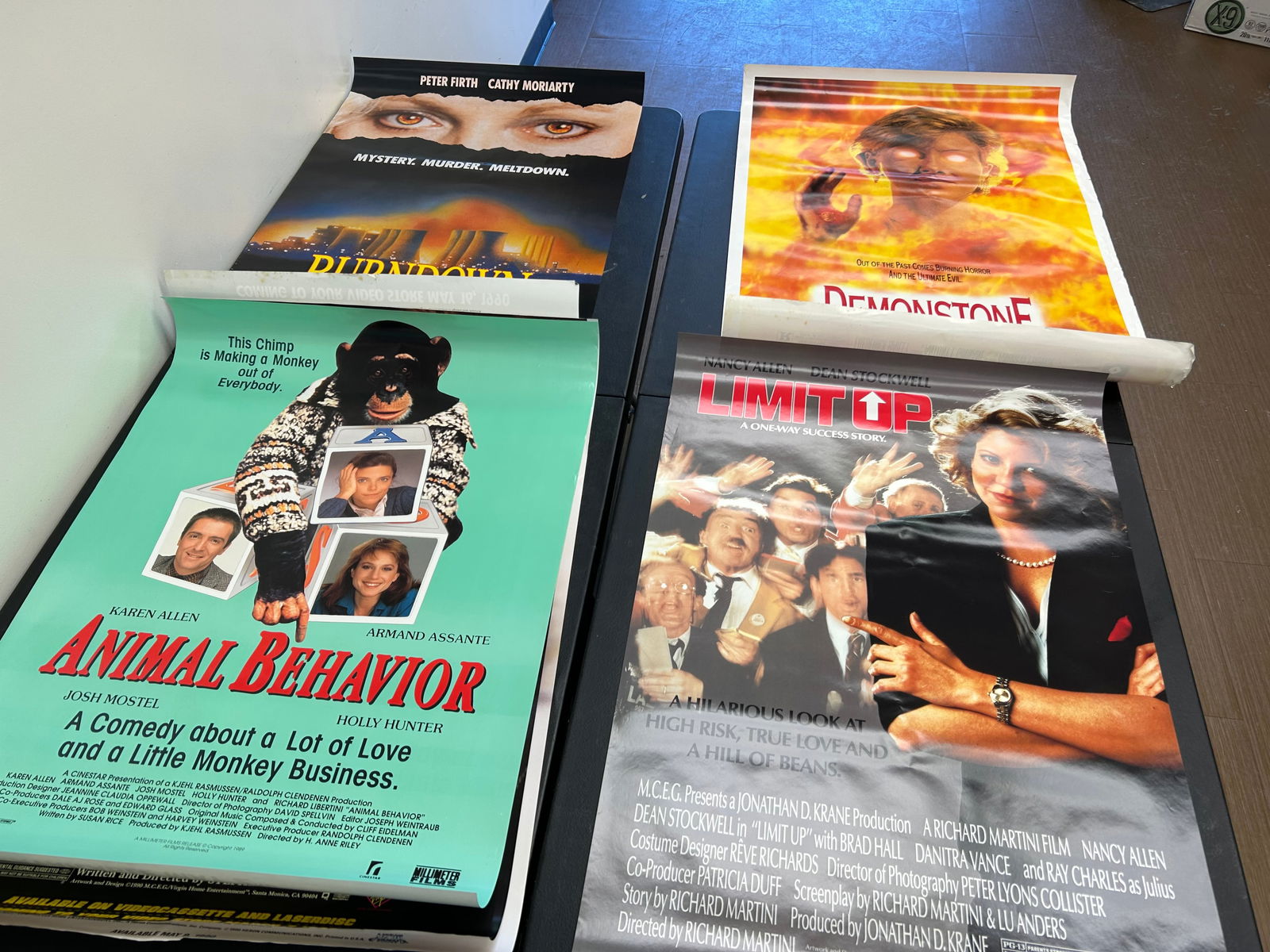 Selection of Vintage Movie Posters: Appx. 50, includes Dead Poets' Society, Robin Williams, Lucy Ball and more