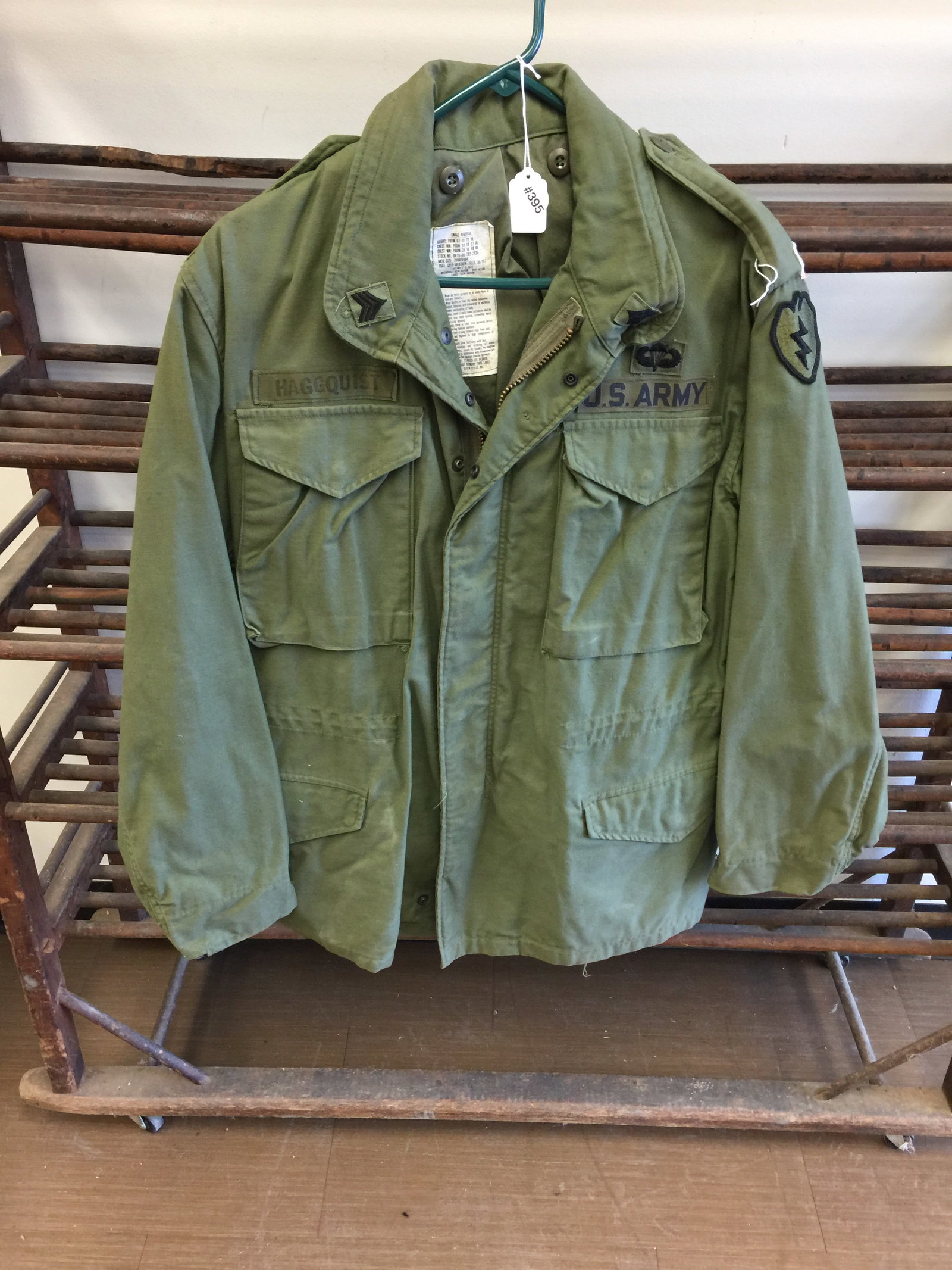 Vintage M65 OG107 Field Jacket: small regular
