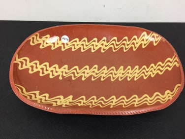 Redware Platter