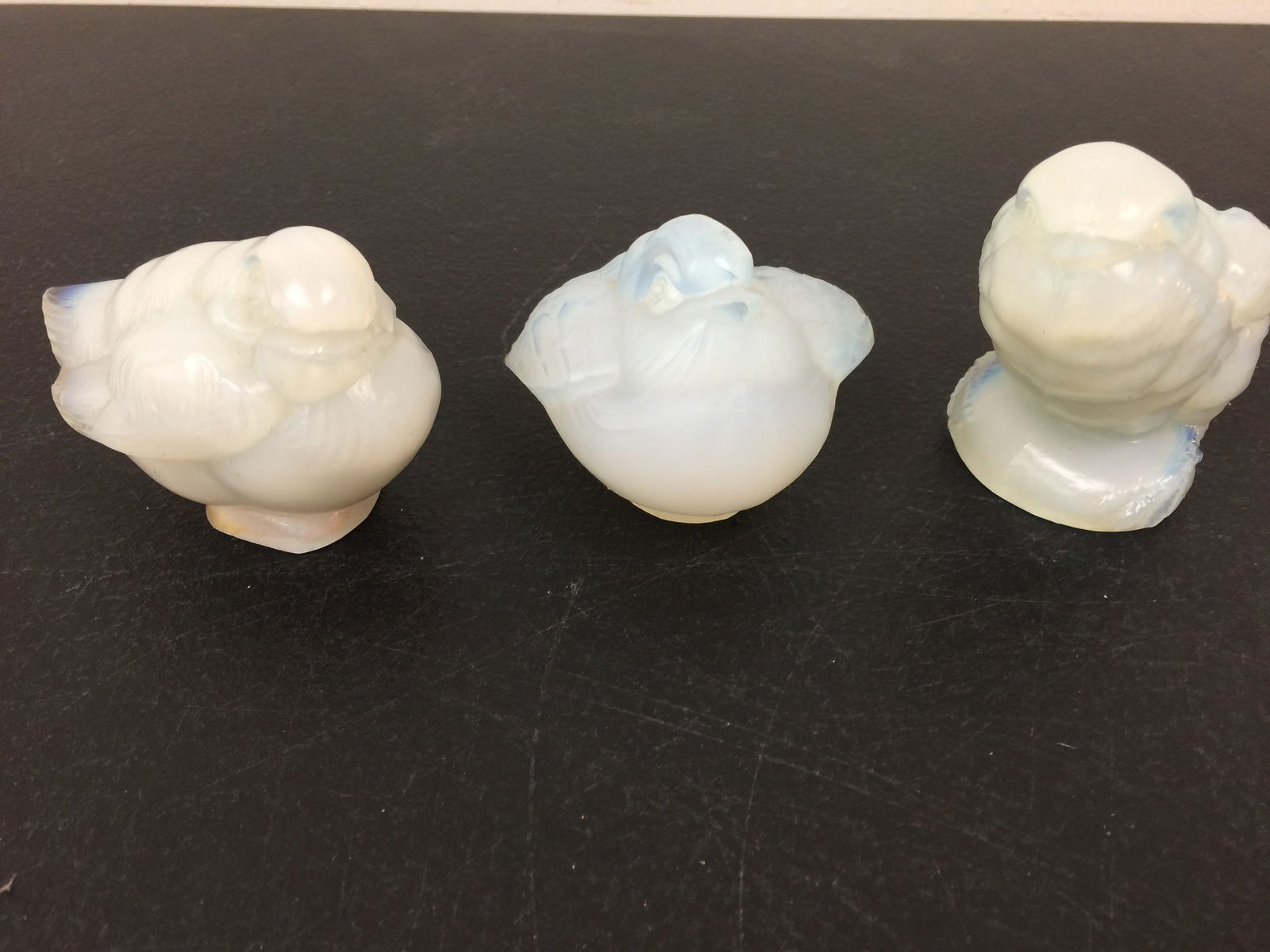 Sabino Birds (3): all signed, or have label. all 2.5".